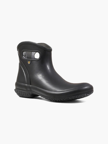 Patch Ankle Boot SolidWomen's Waterproof Slip On Boots