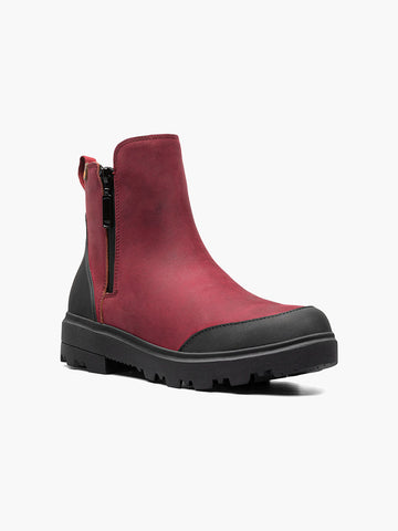 Holly Zip LeatherWomen's Waterproof Leather Boots