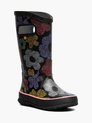 Rainboot Airbrush FlowersKids Rainboot