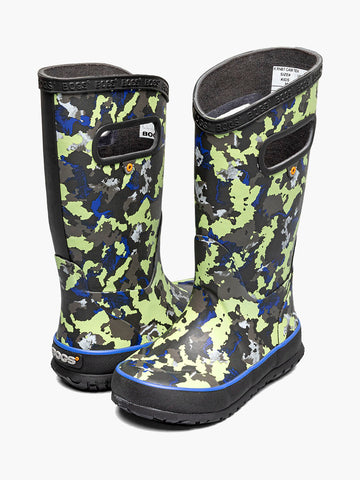 Rainboot Camo TextureKids Rainboots