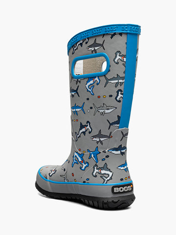 Rainboot Pixel SharkKids Rainboots