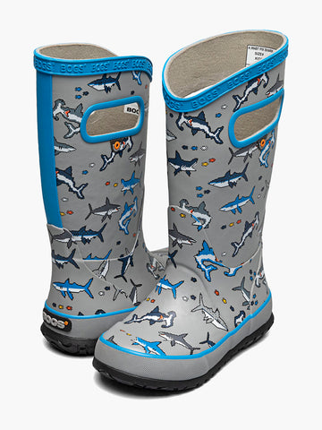 Rainboot Pixel SharkKids Rainboots