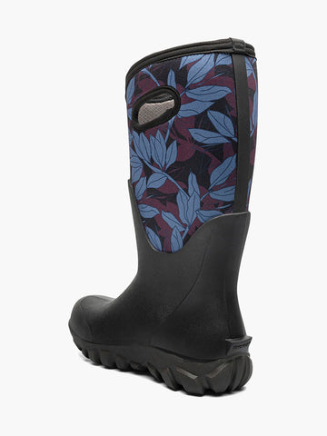 Classic Seamless Tall Outline LeavesWomen's Farm Boots