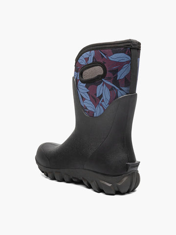 Classic Seamless Mid Outline LeavesWomen's Farm Boots