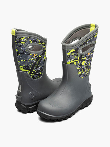 Classic Seamless Edgy CamoKids' Winter Boots