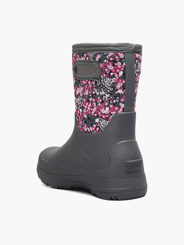 York Seamless Impressionist FloralKids' Rain Boots