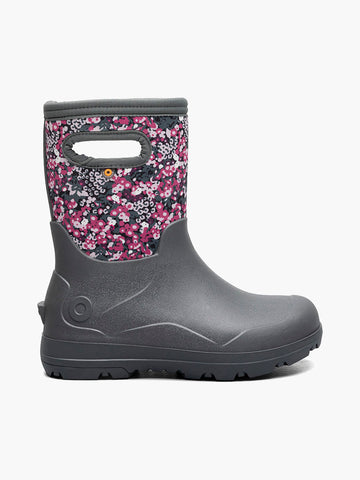 York Seamless Impressionist FloralKids' Rain Boots